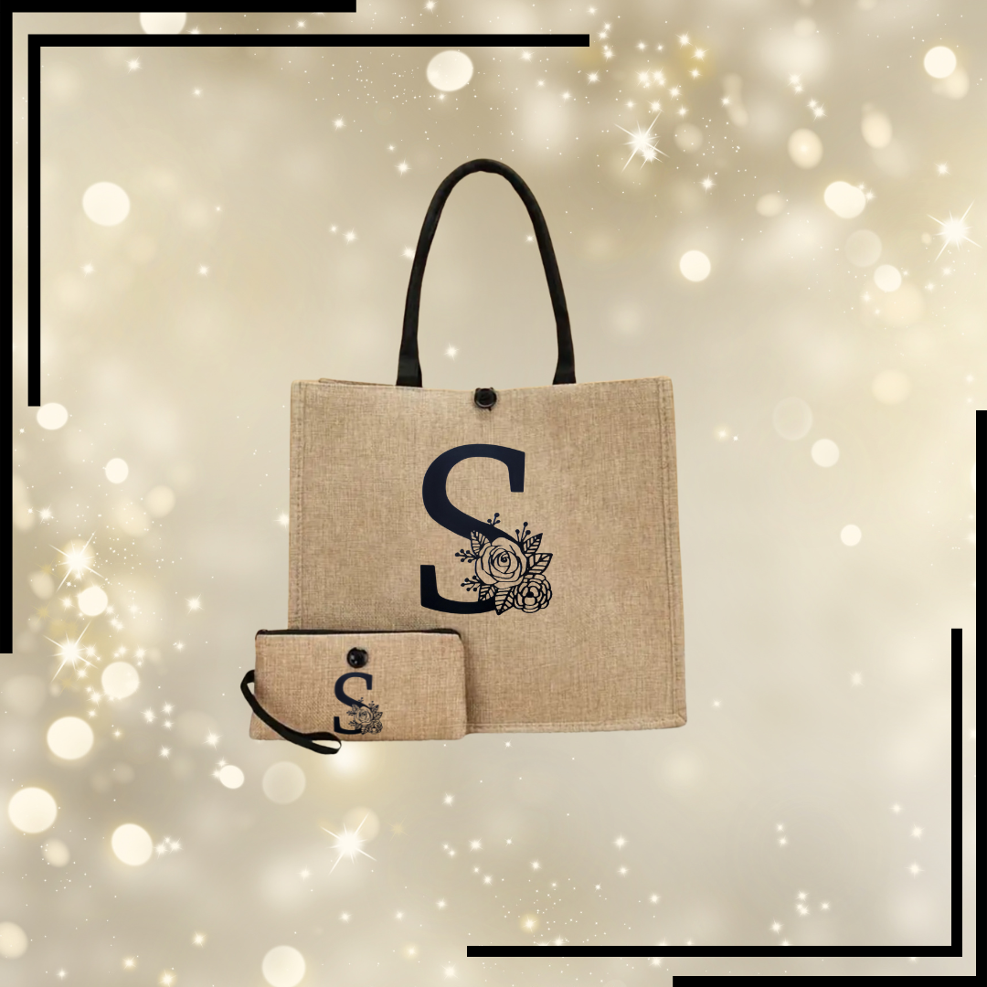 Sac Jute avec Pochette