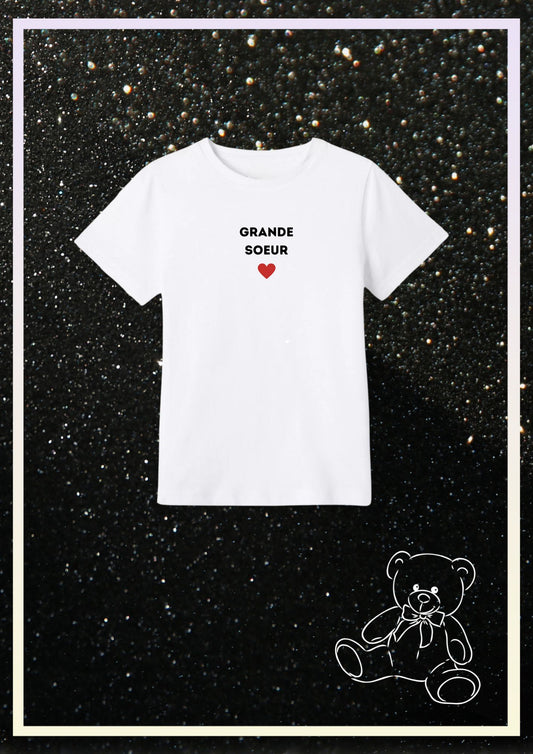 Tee Shirt Enfant " Grande sœur "